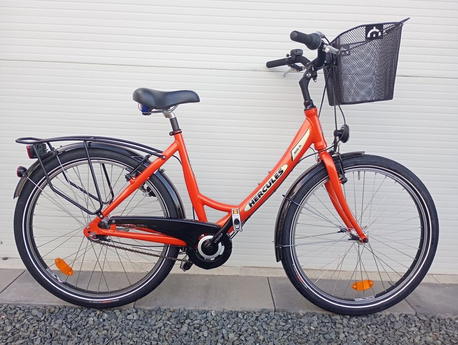 Bicicletă damă/copii,roți 26,cu 7 vit,frână la picior,ca Nouă !