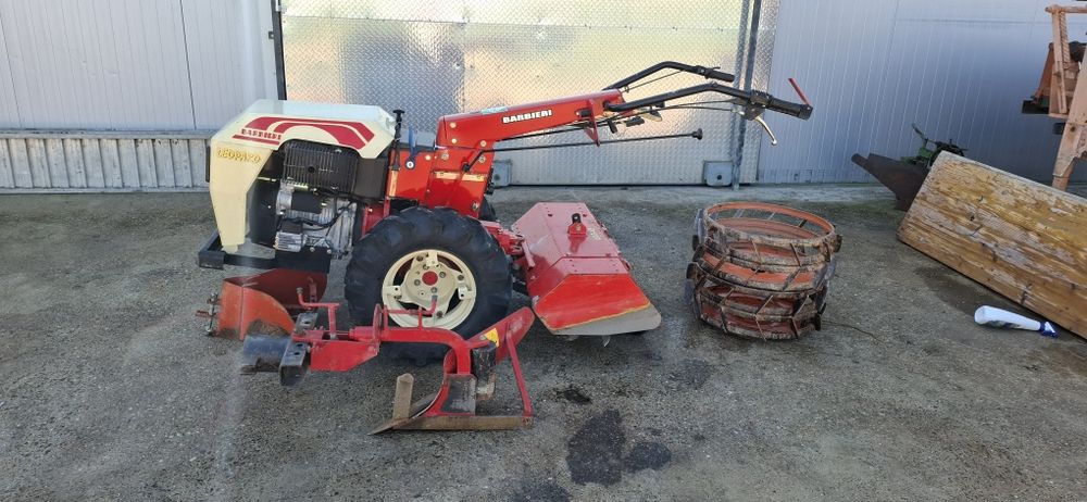 Motocultor Barbieri/Goldoni 16 cai motor 2 cilindri la cheie