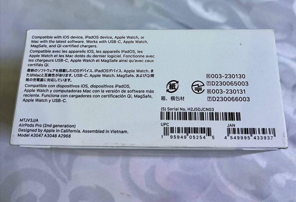 AirPods Pro2 Type C + AirPods Pro2 Type C keys