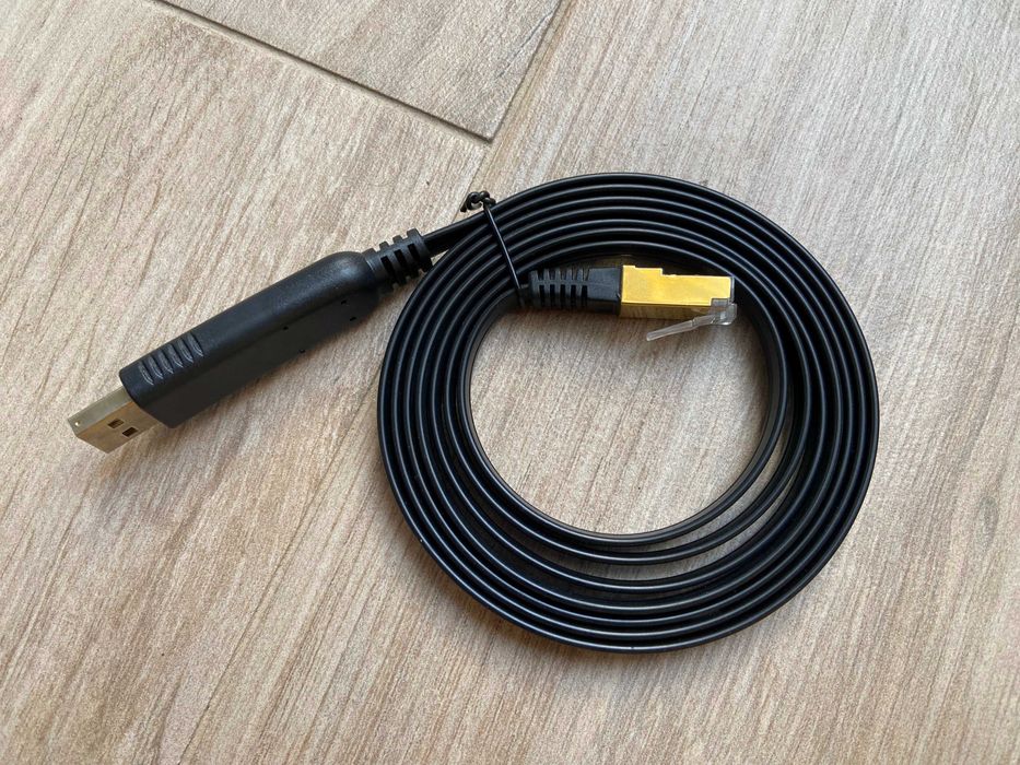 USB към RS232 конзолен кабел Cisco HP Huawei суич console RJ45