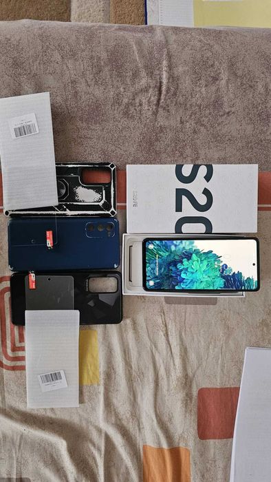 Telefon Samsung Galaxy-S20FE Blue Navy, 128GB/6GB RAM, 4G+bonus