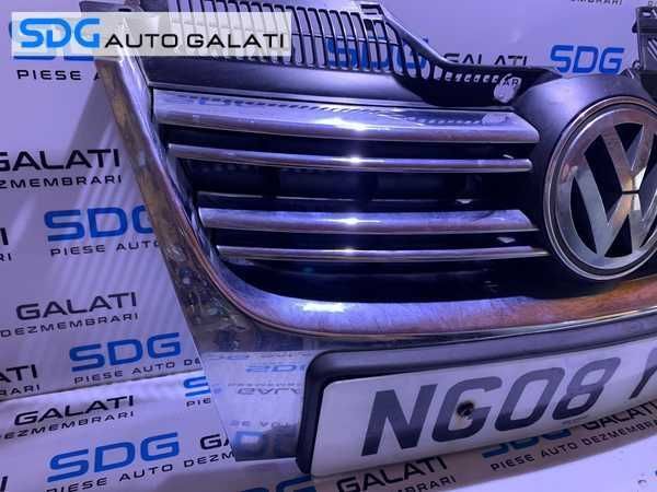 Grila cu Emblema Spoiler Bara Fata VW Golf 5 Break Variant Combi 2004 - 2008 Cod 1K5853651 1K5853653
