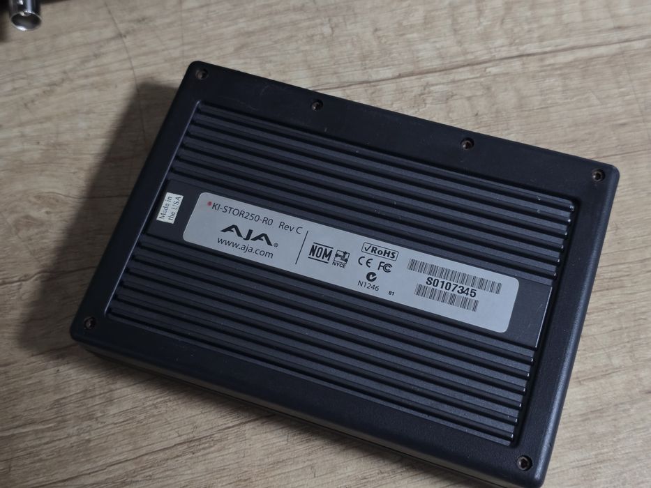 Recorder pro AJA KI pro , hdd 250 gb, profesional ,prores 422 1080p