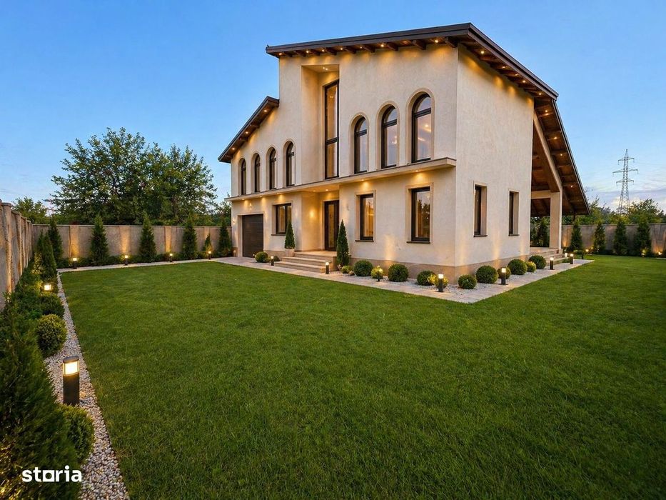 Casa spațioasa de vanzare in Ciorogarla 8 dormitoare 1000 metrii teren