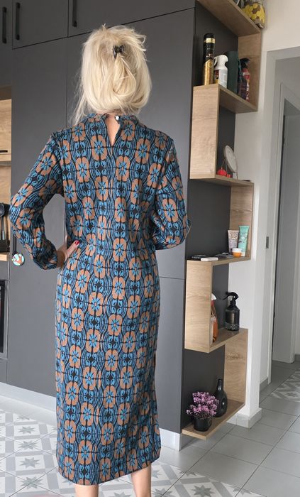 Дълга рокля плетиво