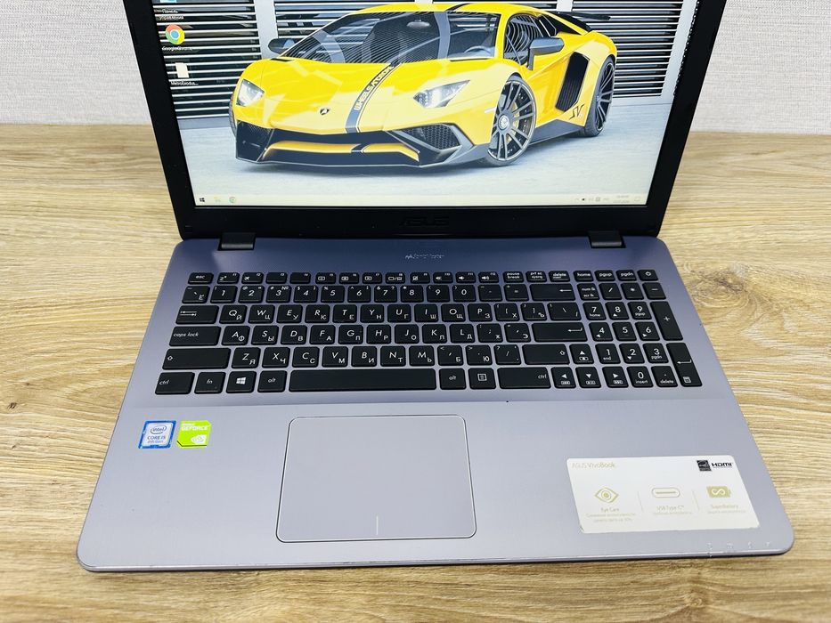 ASUS Core i5-8 Ядерный, Игровой ноутбук для Офиса, Работы и Игр