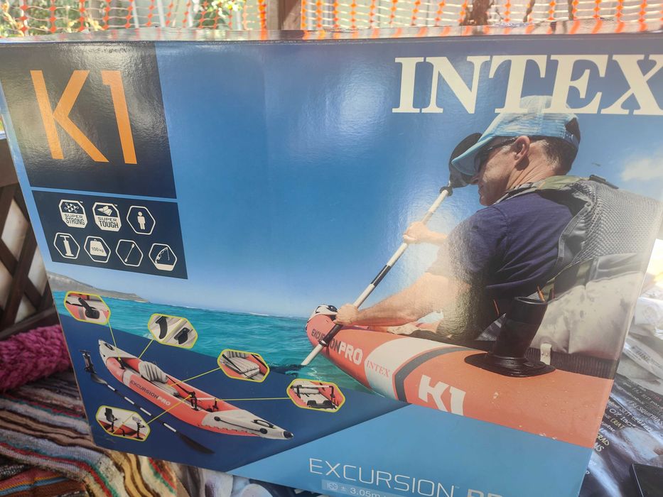 Едноместен надуваем каяк