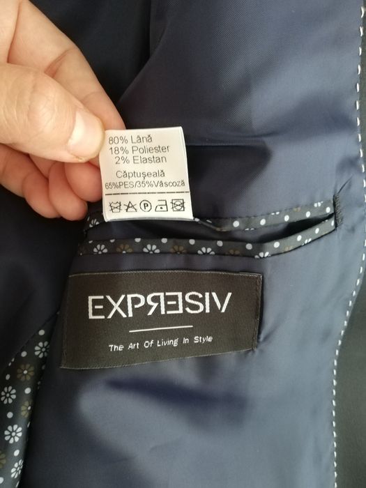 Sacou bleumarin de ocazie