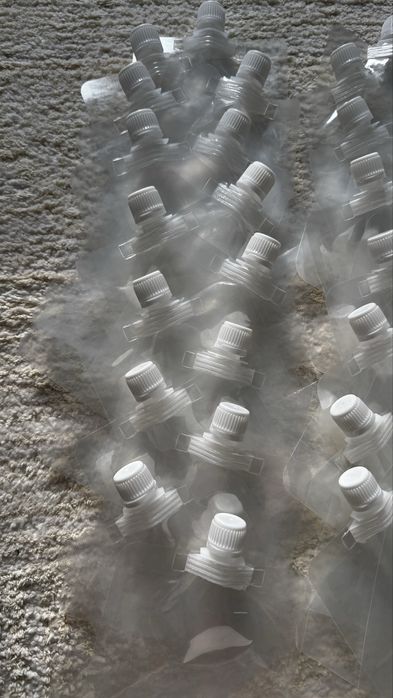 45 pungi reutilizabile 500ml cu pâlnie cadou