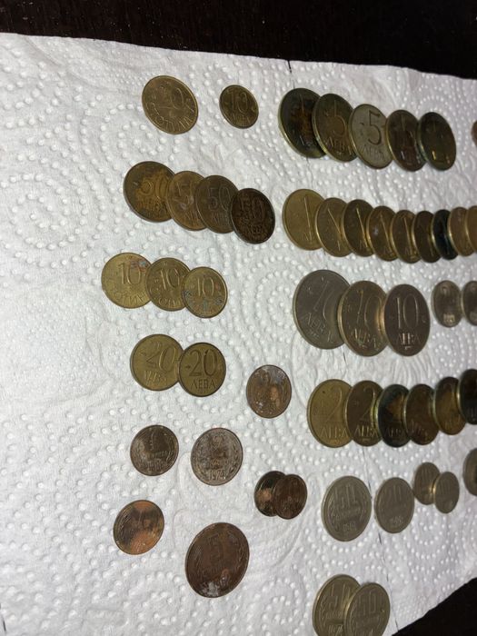 60 стари Български монети 1962-1997