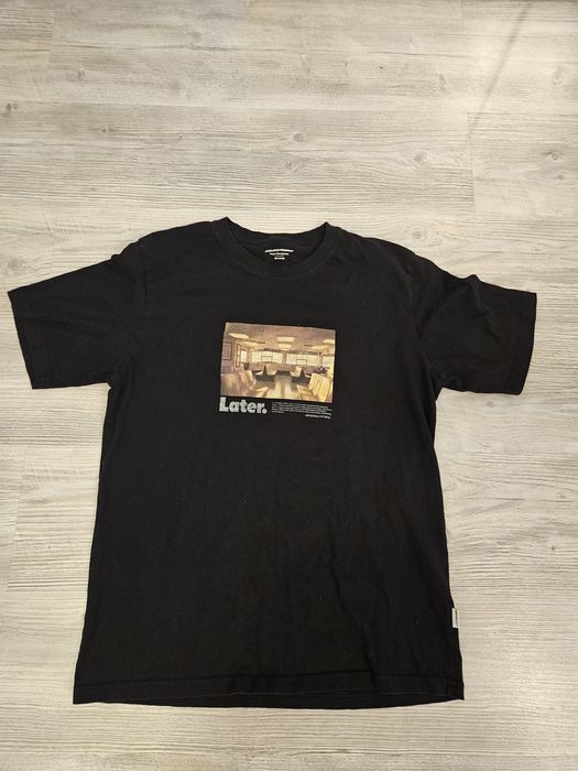 Tricou barbati brand Jack&Jones size L regular fit (black)