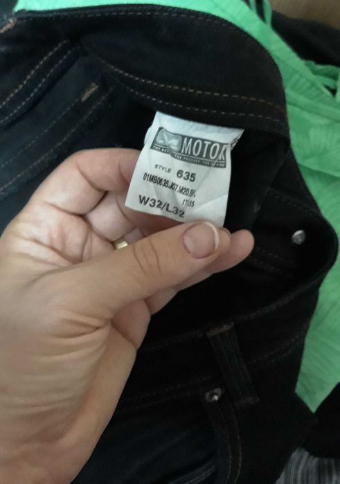 blugi negri Motor w32L32