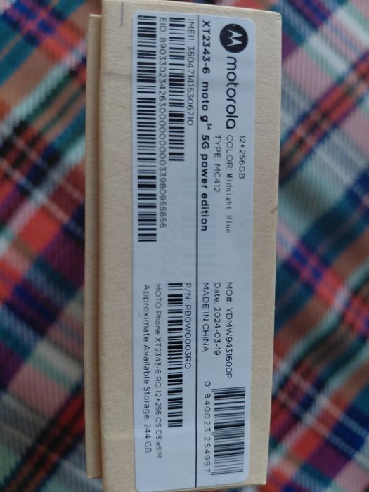 Продавам Motorola g54 power edition