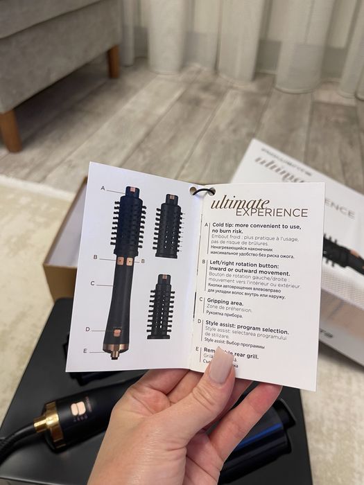 Фен-щетка Rowenta