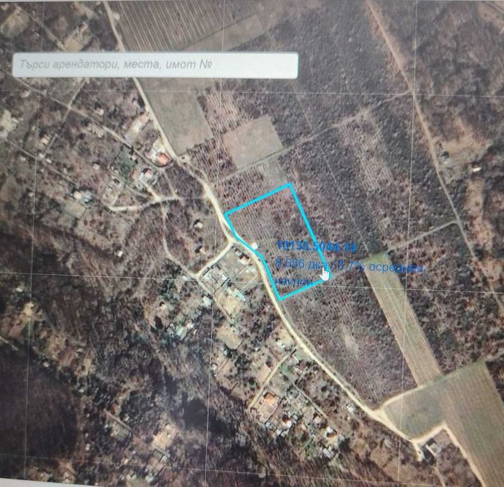 Продава се Парцел в Варна, Аспарухово - 8556 кв.м за 6 €/кв.м - Снимка #3