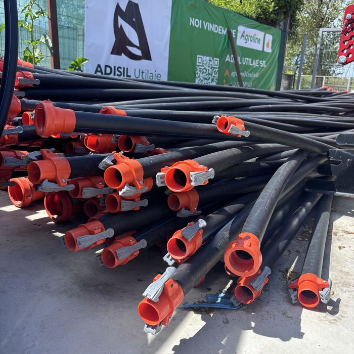 Teava de irigat 6 m - diametru 50/63/75/90