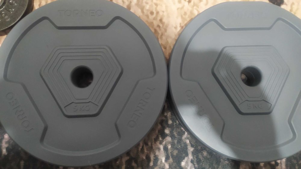 Гантели с блинами