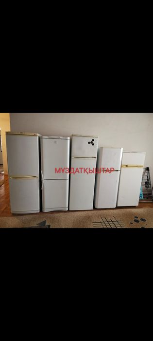 Мұздатқыштар кір жуғыш машиналар  әр түрлісі бар істеп тұр