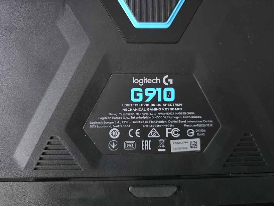 Tastatură Logitech G910 Orion Spectrum