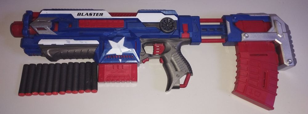 Бластер На паралоновых пульках