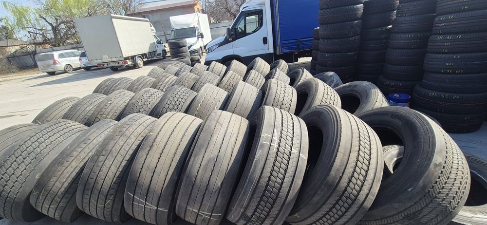 385 55 22.5 Michelin, Goodyear 315 70 22.5, 285 65 22.5