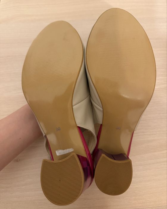 Sandale Kordel noi , piele naturală, 38