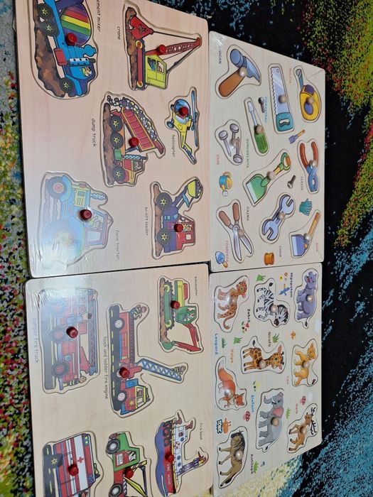 Puzzle cu pin copii