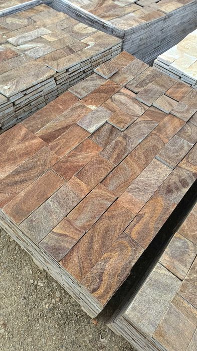 Естествен камък (гнайс) формен.