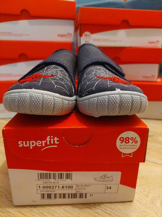 Детски пантофи за момче топ австрийски бранд Superfit различни номера