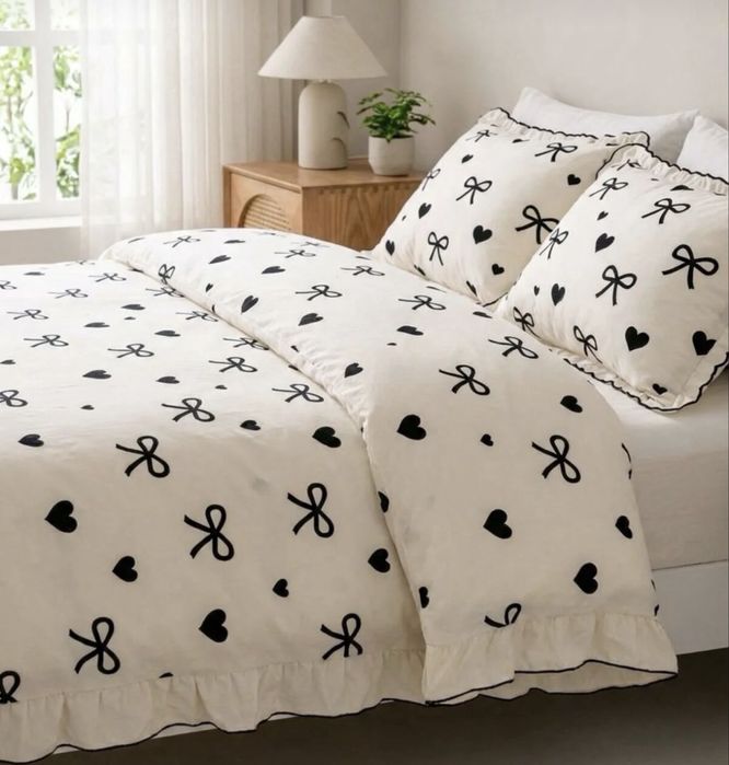 Двоен спален комплект – Плик за завивка 100% памук (200x220 см)