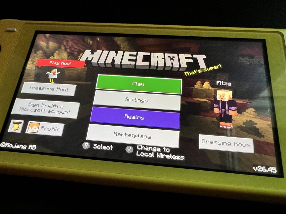 Joc  Minecraft  include Super Mario mash-up Nintendo Switch