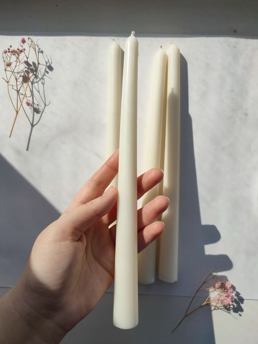 Столовые свечи ручной работы