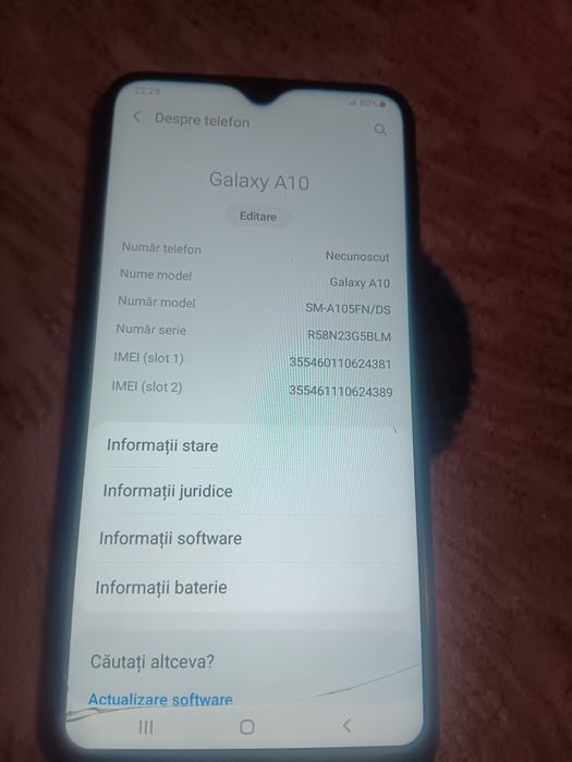 Vind Samsung A10