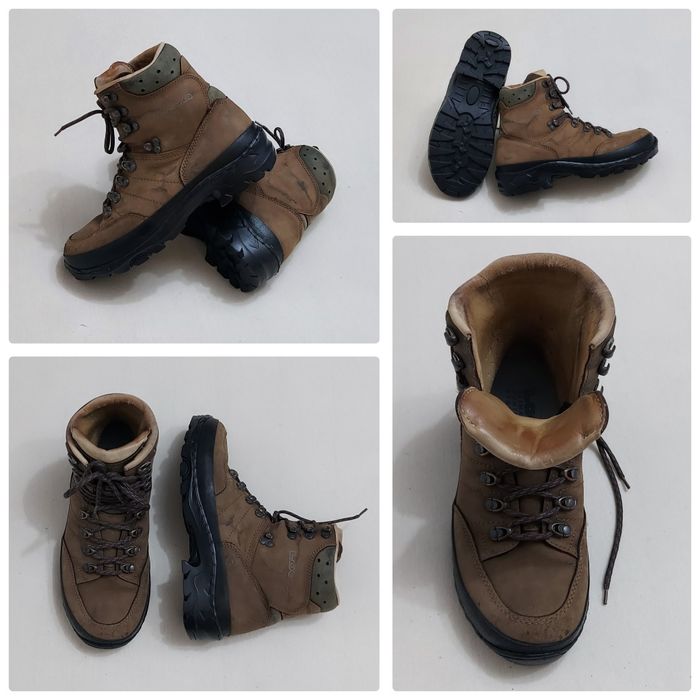 Bocanci profesionali Lowa, ghete din piele naturală Nubuk 4 sezoane 43