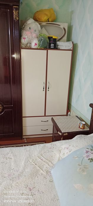 Детский кровать и шкаф