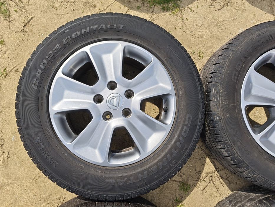 4x Jante Originale din Aluminiu de Dacia Duster pe 16"