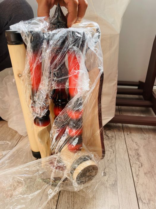 Деревянный кухонный набор