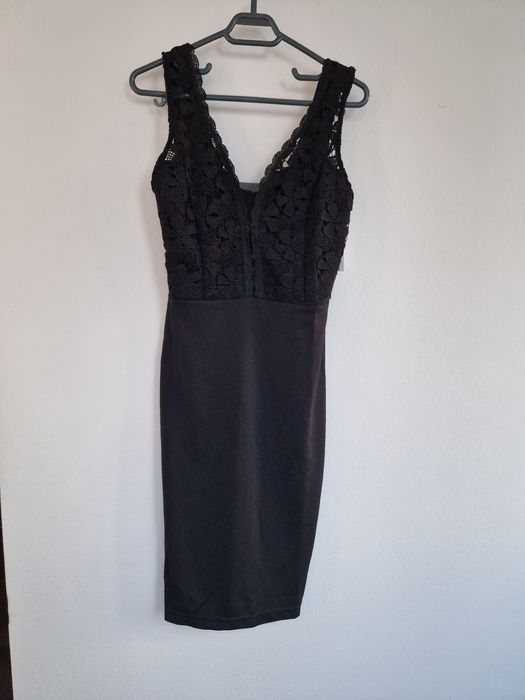 Rochie neagră, mini S