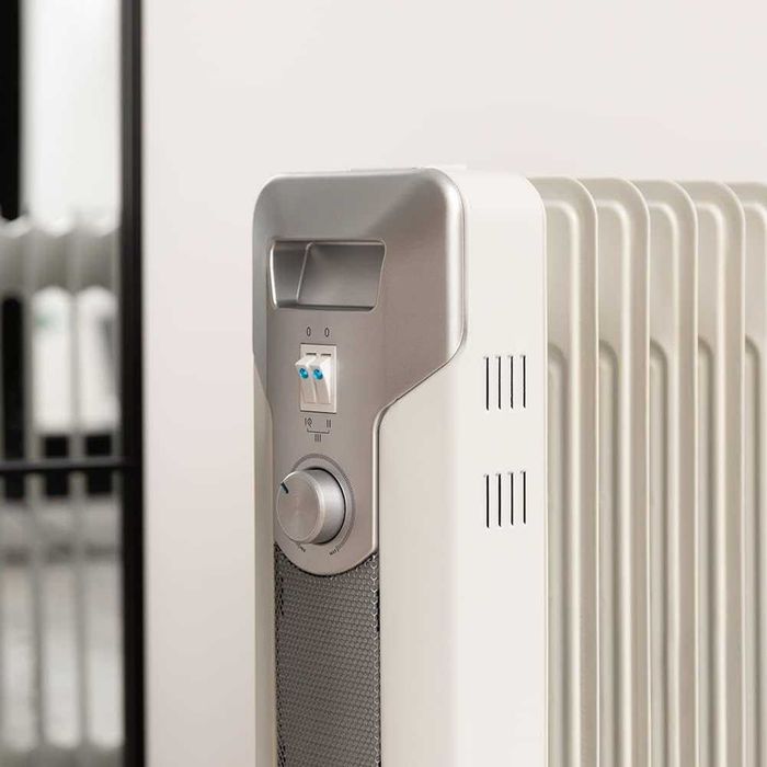 Маслен радиатор Cecotec ReadyWarm 11000 Space White 2500W, 11 камерен, 25 м²
