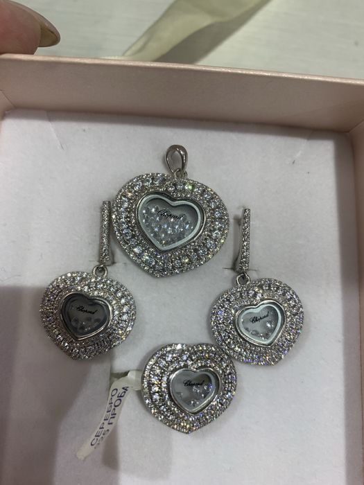 Серебреный комплект