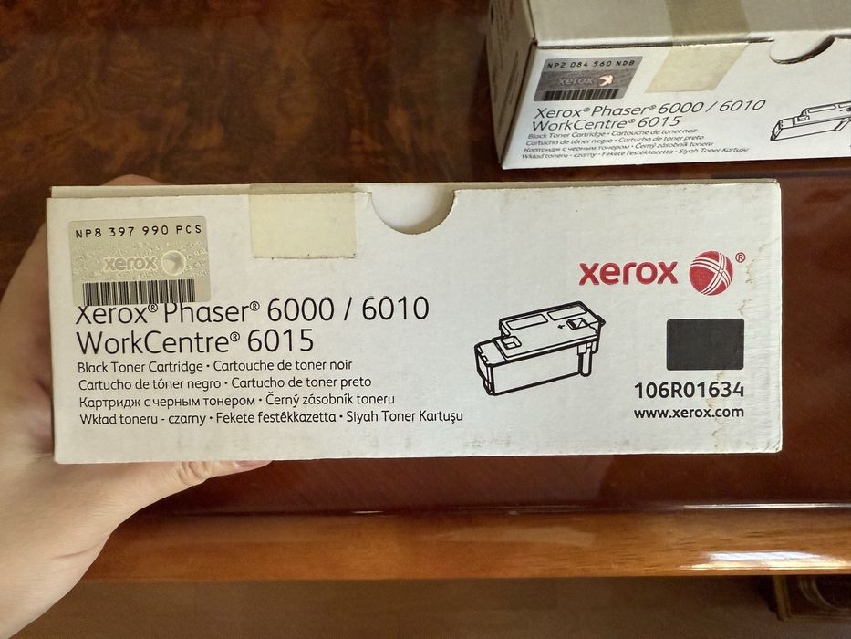 Оригинальные картриджи Xerox