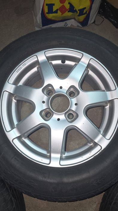 Set 4 Jante Aliaj R14 cu Anvelope 185/65 R14 – Prindere 4 Prezoane