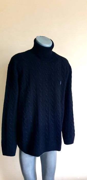 POLO Ralph Lauren Cable Wool / POLO  XL НОВО ОРИГИНАЛ Мъж Пуловер Поло