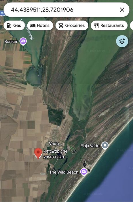 Vând teren extravilan – Corbu, județul Constanța