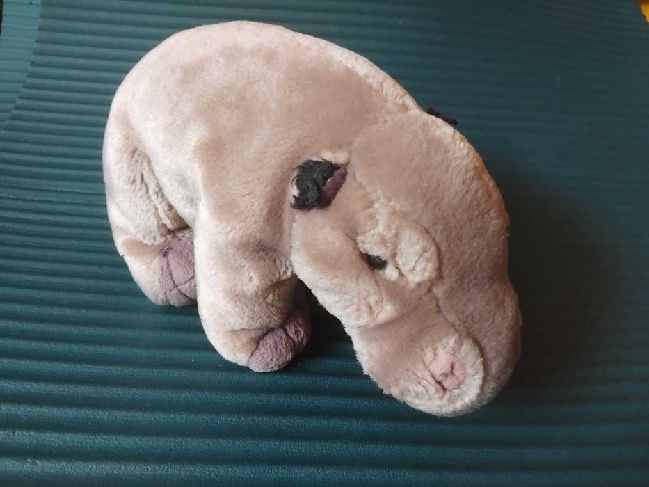 Хипопотам плюшена играчка