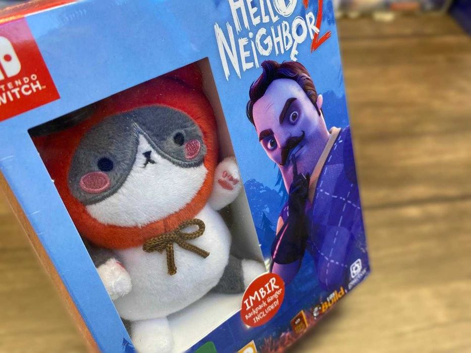 Новый Hello Neighbor 2 Imbir Edition+Игрушка Nintendo Switch/ Нинтендо