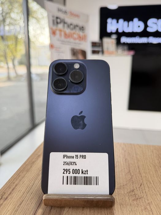 iPhone 15 Pro•256Gb/83%BlueTitanium Айфон 15 Про•256Гб/83%