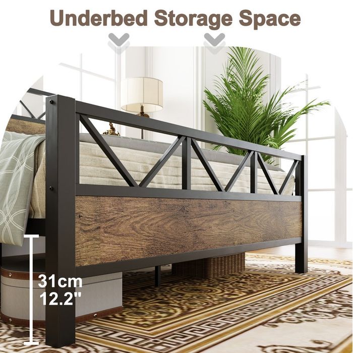 Двухспальная кровать металлически лофт ikki kishilik krovat loft temir