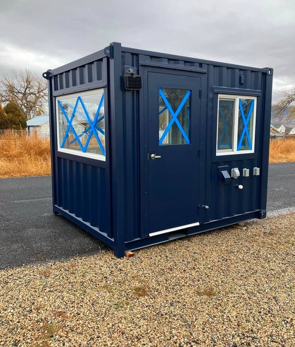 Контейнер модульный домик офис и металлоконструкции  сэндвич  панелей