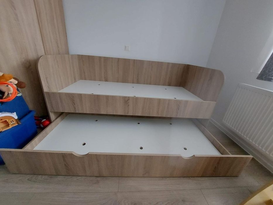 Pat dublu copii/saltele incluse